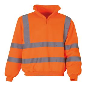 Hi-vis  Zip Sweatshirt (HVK06)