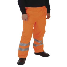 Hi-vis Waterproof Overtrousers (HVS462)