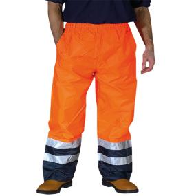 Hi-vis Waterproof Overtrousers (HVS463)