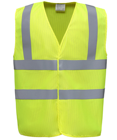 Hi-vis Flame-retardant Anti-static Waistcoat (HVW100ASFR)