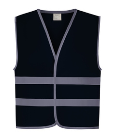 Hi-vis Reflective Border Kids Waistcoat (HVW102CH)