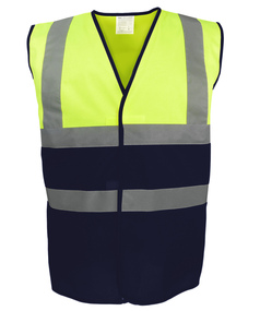 Hi-vis Two-tone Waistcoat (HVW122)