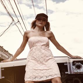 5-panel Curved Classic Snapback (7707)