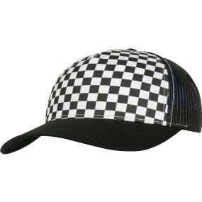 Checkerboard Retro Trucker (6506CB)