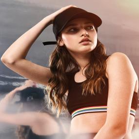 6-panel Curved Metal Snap (7708MS)