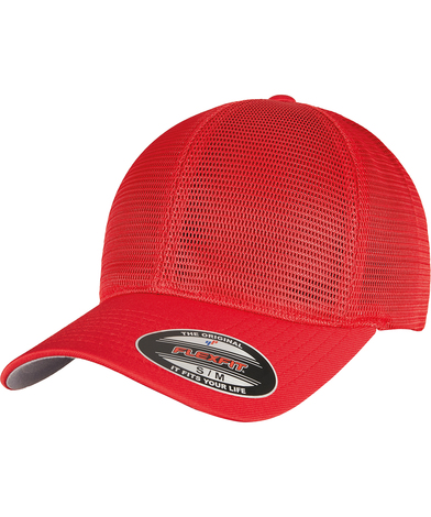 Flexfit 360 Omnimesh Cap (360) In Red