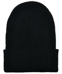 Recycled Yarn Ribbed Knit Beanie (1504RY)