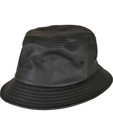 Flexfit by Yupoong - Imitation Leather Bucket Hat (5003IL)