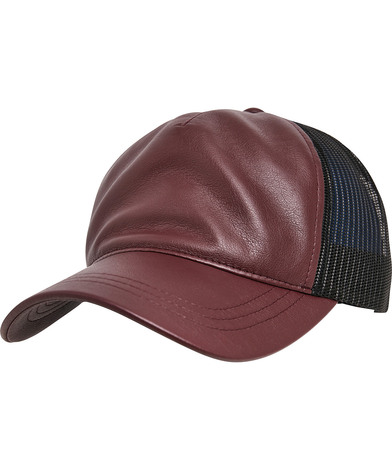 Flexfit by Yupoong - Synthetic Leather Trucker (6606LT)