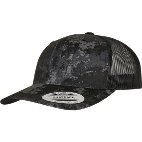 YP Classics Veil Camo Retro Trucker Cap (6606VC)